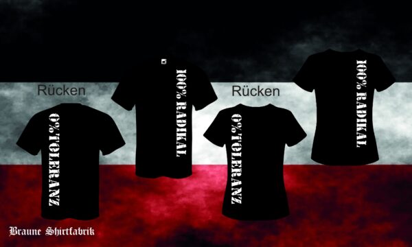 100% Radikahl Männer / Frauen T-Hemd