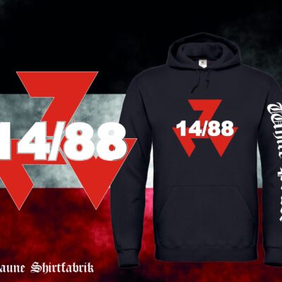 88 / White Power Kapuzenpullover (Unisex)