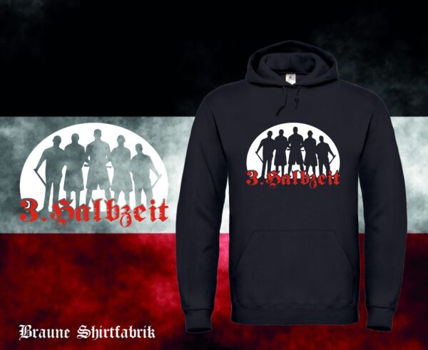 3. Halbzeit Meute Kapuzenpullover (Unisex)