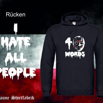 4 Words Kapuzenpullover (Unisex)