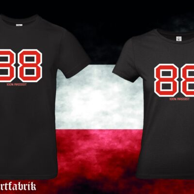 88 / 100% Männer / Frauen T-Hemd