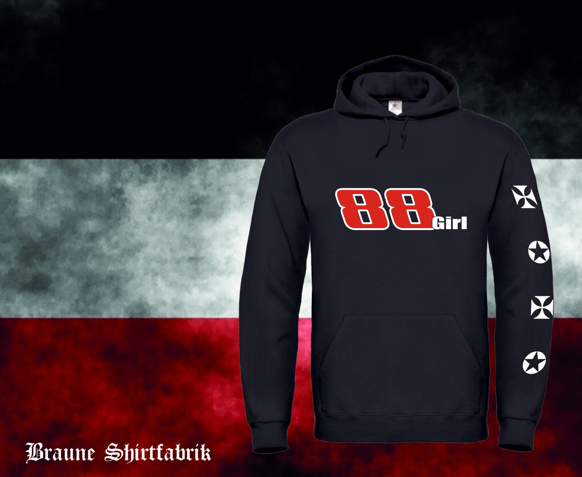 88 Girl Kapuzenpullover (Unisex)