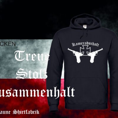 Kameradschaft 08 Kapuzenpullover (Unisex)