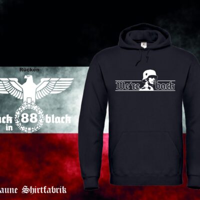 Back in black Kapuzenpullover (Unisex)