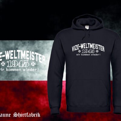 Vizeweltmeister 1945 Kapuzenpullover (Unisex)