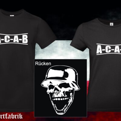 A-C-A-B Stahlhelm Männer / Frauen T-Hemd
