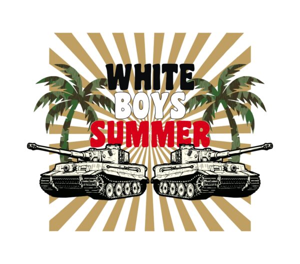 WHITE BOYS SUMMER T-Hemd – Bild 2